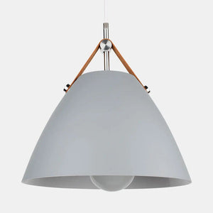 Suspension LED Lumière Nordique Moderne métal lanière simili BB'art meuble & déco