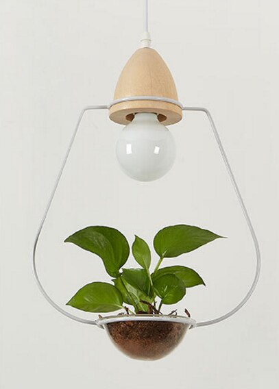 Lustre végétal moderne et simple - Luminaires d'intérieur en fer