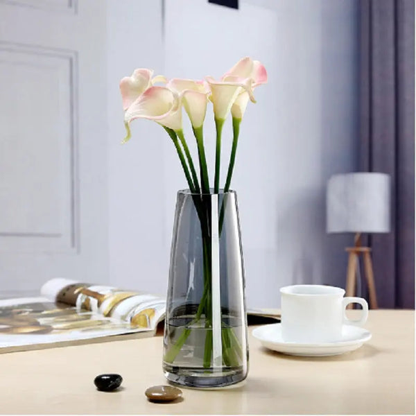 Vase en verre Aurora Symphony - Élégant ornement de table pour une décoration luxueuse du salon BB'art meuble & déco