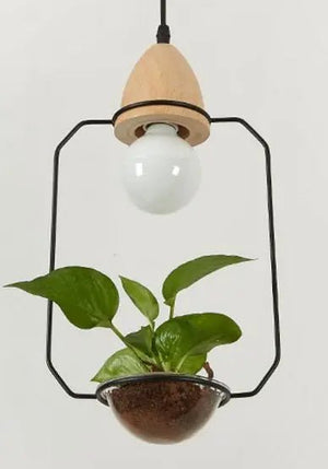 Lustre végétal moderne et simple - Luminaires d'intérieur en fer BB'art meuble & déco