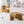 Tables Basses Duo Détachables Verre Fumé — Noir ou Noyer - Tables basses