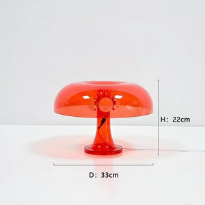 Lampe Champignon à Poser LED Minimaliste – Design Italien Moderne - Lampe à poser
