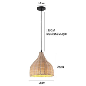 Lampe Suspendue de Style Chinois, 18/19/30cm BB'art meuble & déco