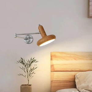 Applique Murale Swing LED bois