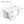Table Basse Blanc Mat Forme Libre 2 Tiroirs — Design Organique - Tables basses