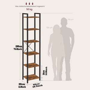 Étagère métal et bois présentée sous un nouvel angle