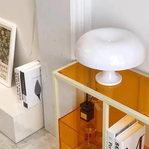 Lampe Champignon à Poser LED Minimaliste – Design Italien Moderne - Lampe à poser blanc