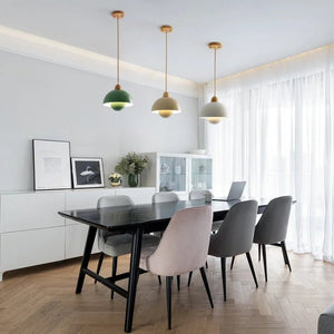 Suspension Bourgeon – Luminaire scandinave bois et métal - Suspension