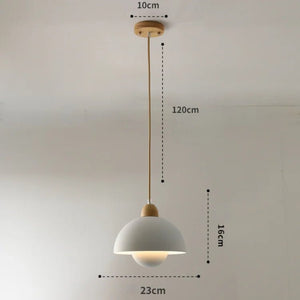 Suspension Bourgeon – Luminaire scandinave bois et métal - Suspension