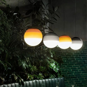 Suspension LED Dipping – Lampe suspendue en verre coloré