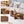 Tables Basses Duo Détachables Verre Fumé — Noir ou Noyer - Tables basses
