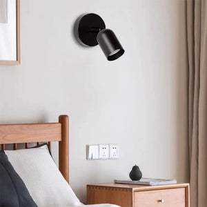 Applique murale LED Nordic Rotate noir