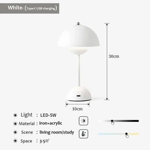 Lampe Flowerpot blanc