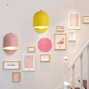 Applique murale LED minimaliste en métal – Éclairage moderne pour intérieur