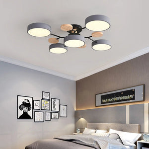 Plafonnier LED Style scandinave, Semi-Encastré Nordique - IRALAN BB'art meuble & déco