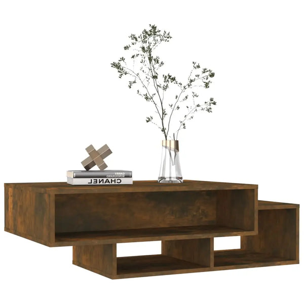 Table basse chêne fumé 105x55x32 cm INCUB BB'art meuble & déco