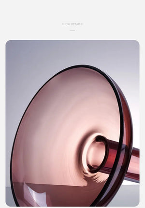Vase Design Éclat en Verre – Élégance et Design Moderne - Vase