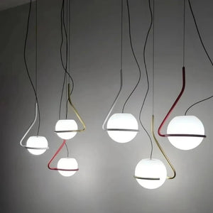 Suspension Design Orbitale – Sphère avec Structure Moderne - Suspensions-BB'art meuble & déco