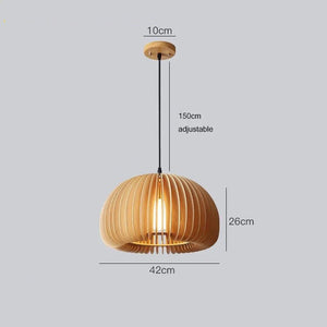 Suspension Japan Style avec un abat-jour de 42 cm
