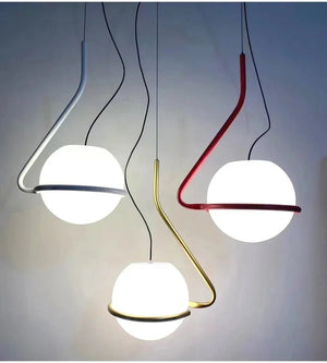 Suspension Design Orbitale – Sphère avec Structure Moderne - Suspensions-BB'art meuble & déco