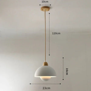 Suspension Bourgeon – Luminaire scandinave bois et métal - Suspension