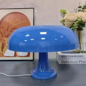 Lampe Champignon à Poser LED Minimaliste – Design Italien Moderne - Lampe à poser bleu