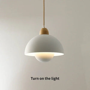 Suspension Bourgeon – Luminaire scandinave bois et métal - Suspension