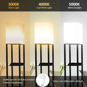 Lampe Étagère LED Espace Lumière 3 couleurs d'éclairage