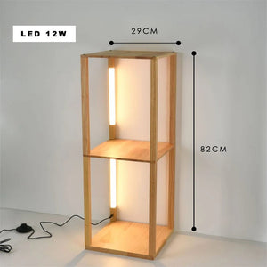 Lampadaire LED Nordic Glow rectangulaire de petite taille