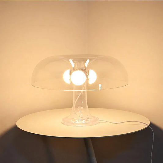 Lampe de Table LED en Forme de Champignon - Danish Design Élégant pour Chambre et Salon