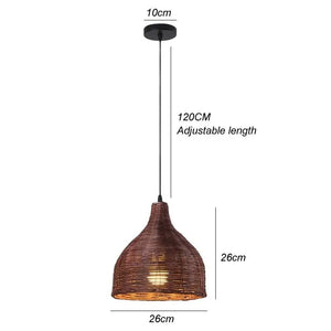 Lampe Suspendue de Style Chinois, 18/19/30cm BB'art meuble & déco