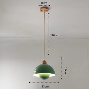 Suspension Bourgeon – Luminaire scandinave bois et métal - Suspension