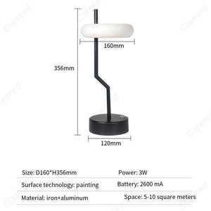 Lampe de Table Éclat Minimaliste Arletta - Design Élégant et Épuré pour Intérieurs Modernes