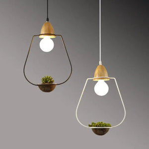 Lustre végétal moderne et simple - Luminaires d'intérieur en fer BB'art meuble & déco
