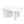 Table Basse Blanc Mat Forme Libre 2 Tiroirs — Design Organique - Tables basses