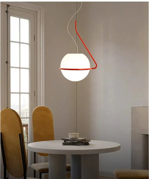 Suspension Design Orbitale – Sphère avec Structure Moderne - Suspensions-BB'art meuble & déco