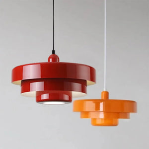 Suspension Danois rétro – Éclairage design en couleur pour une décoration unique BB'art meuble & déco