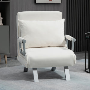 Fauteuil chauffeuse convertible 1 place, lit d'appoint - Fauteuil