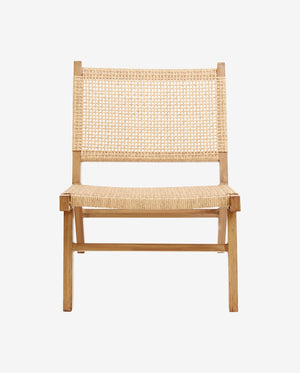 Chaise longue VASAI, naturelle - Confort absolu - Fauteuil - BBart