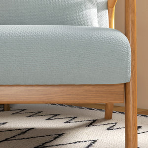 Fauteuil lounge 3 coussins, assise profonde cosy - Fauteuil