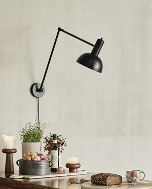 Suspension FREYA – noire - applique murale