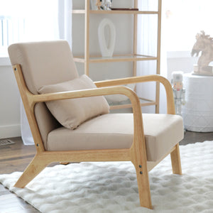 Fauteuil lounge 3 coussins, assise profonde cosy - Fauteuil
