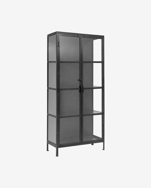 Buffet PHOENIX noir 2 portes, design élégant pour votre salle à manger - Buffet - BBart