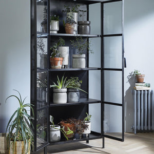 Buffet PHOENIX noir 2 portes, design élégant pour votre salle à manger - Buffet - BBart