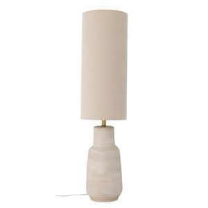 Linetta Lampadaire, Blanc, Grès - Lampadaire
