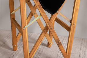 Chaise Marion - Editors 2 - pack - Nature / Black - Acacia - Chaises de cuisine et de salle à manger