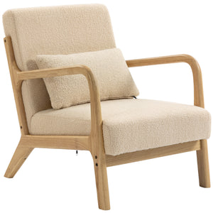 Fauteuil lounge 3 coussins, assise profonde cosy - Fauteuil