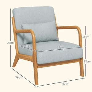 Fauteuil lounge 3 coussins, assise profonde cosy - Fauteuil