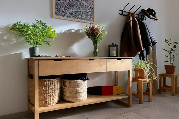Meuble console facation sur mesure 