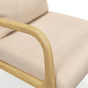 Fauteuil lounge 3 coussins, assise profonde cosy - Fauteuil